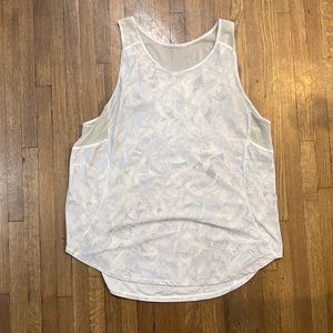 Lululemon white tank size 12